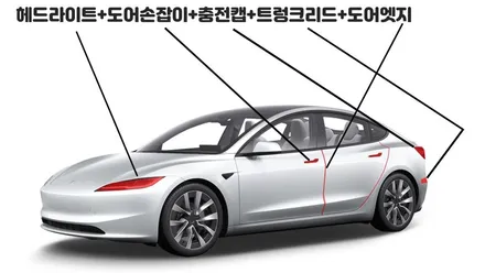 모델3 퍼포먼스 부천 옥길동 썬팅과 PPF 틴팅팩토리에서 / 부천 소사구 옥길동