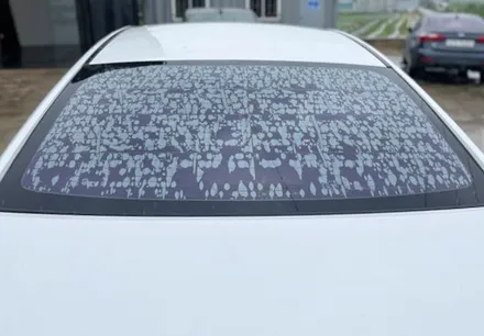 그랜저 부천 뒷유리 썬팅 기포 뽀글이 깔끔하게 제거하기 / 부천 소사구 옥길동