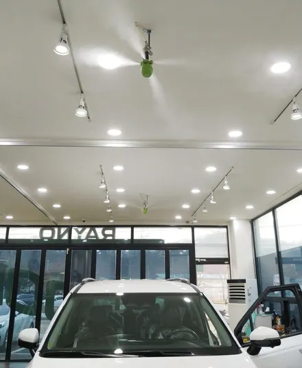 부천 4세대 화이트 카니발KA4 레인보우 V90 반반사썬팅으로 고급지게 / 부천 소사구 옥길동