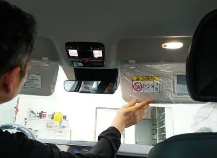 부천 썬팅 싼타페MX5 마그네틱그레이메탈릭에 시공한 신차패키지 / 부천 소사구 옥길동