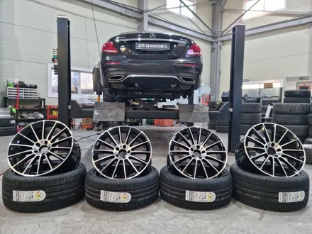 벤츠 W213 E300 e클래스 인치 다운 휠 타이어 교체 비용 / 인천 서구