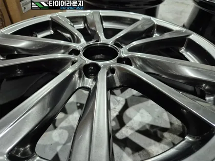 벤츠휠도색 인천 벤츠 C117 CLA 200d 고스트크롬 휠 도색 18인치 콘티넨탈 타이어 교체 / 인천 서구