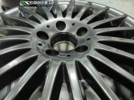 벤츠인치업 인천 벤츠 W221 E280 17인치 휠 도색 타이어 교체 / 인천 서구