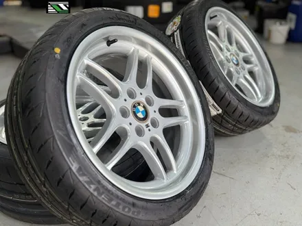 인천휠복원 BMW E39 520i 18인치 하이퍼실버 휠 도색 타이어 교체 / 인천 서구