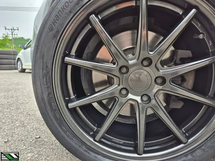 일산휠도색 BMW F10 520d 휠 복원 도색 한국 벤투스 air S 타이어 교체 / 인천 서구