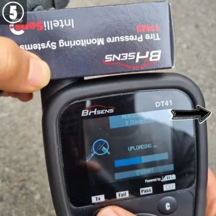 일산 TPMS 센서 교체 벤츠 E클래스 W213 E400 독일 BHsens / 인천 서구