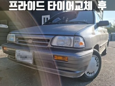 기아 프라이드 한국 스마트플러스 H429 155 70 12 타이어 교체 / 인천 서구