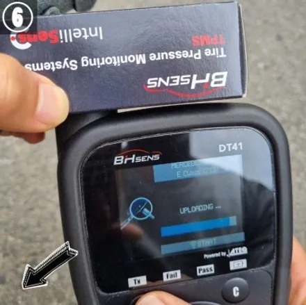 일산 TPMS 센서 교체 벤츠 E클래스 W213 E400 독일 BHsens / 인천 서구