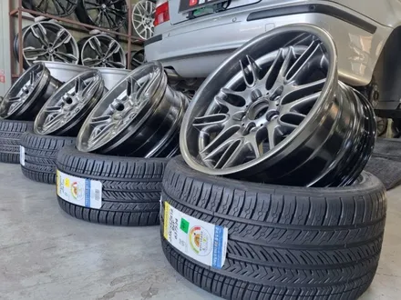 김포휠도색 BMW E39 M5 하이퍼블랙 휠 도색 18인치 타이어 교체 / 인천 서구