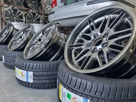 김포휠도색 BMW E39 M5 하이퍼블랙 휠 도색 18인치 타이어 교체 / 인천 서구