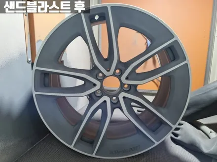 인천휠타이어 벤츠 E53 AMG 컷팅 휠 복원과 굴절 수리 타이어 교체까지 한 번에 해결 / 인천 서구