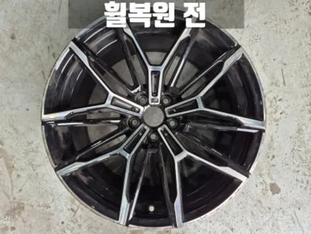 BMW휠복원 인천 BMW G87 M2 19인치 커팅 휠 복원 비용 / 인천 서구