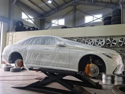 벤츠 W223 S400d 김포 운양동 캘리퍼 도색 비용은? / 인천 서구
