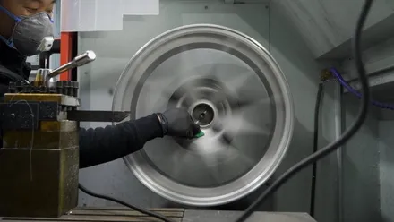 김포휠전문점 Automotive Wheel Metal Works 휠 도색 후 컴퓨터 만들기 / 인천 서구