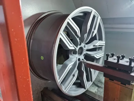 BMW G11 740Li 송도 컷팅휠복원 타이어 교체 비용 / 인천 서구