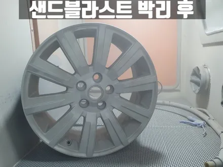 인천 휠도색 랜드로버 디스커버리 19인치 유광 블랙 / 인천 서구