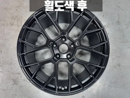 인천휠도색 포르쉐 992 911 카레라 4S 휠 도색 피렐리 피제로 타이어 교체 / 인천 서구