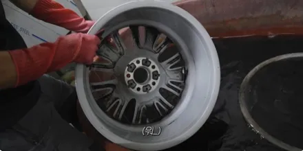 인천휠도색 BMW F15 X5 유광 블랙 휠 도색 피렐리 스콜피온 타이어 교체 / 인천 서구