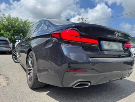 BMW 5시리즈휠도색 G30 523d xDrive M스포츠 유광 블랙 휠 도색 비용 / 인천 서구