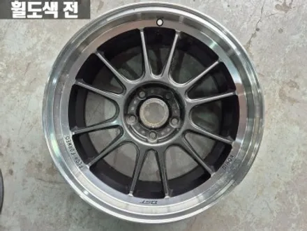 인천휠도색 현대 벨로스터 코닉 하이퍼그램 18인치 하이퍼실버 휠 도색 / 인천 서구