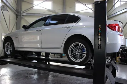 김포휠도색 - BMW 순정 휠 613M 고스트크롬 휠도색 (feat. 휠도색은 역시 타이어라운지!) / 인천 서구