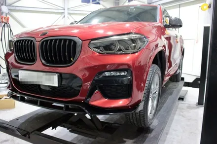 인천휠도색 - BMW G02 X4 662M 19인치 블랙크롬 휠도색  (feat. 멋의 완성은 깔맞춤!) / 인천 서구