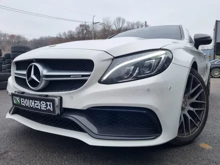 청라 휠도색 벤츠 W205 C63 AMG 한국 벤투스 S1 evo Z AS 타이어 교체 / 인천 서구