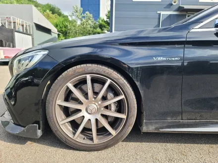 청라휠도색 벤츠 W222 S63 amg 유광 블랙 20인치 순정 휠 도색 / 인천 서구