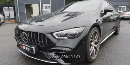 인천휠도색 벤츠 AMG GT43 유광 블랙 21인치 휠 도색 / 인천 서구