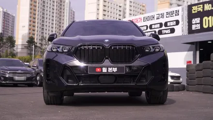 X6휠도색 BMW G06 X6 유광 블랙 21인치 휠 도색 / 인천 서구