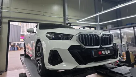 인천휠복원 BMW G60 520i 가성비 좋은 컷팅 휠 복원 후기 / 인천 서구