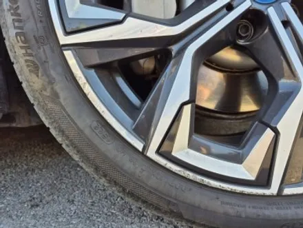 인천 부평 BMW i4 다이아몬드 컷팅 휠 복원 전기차용 타이어 교체 / 인천 서구