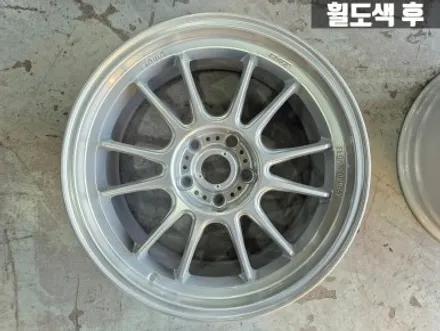 인천휠도색 현대 벨로스터 코닉 하이퍼그램 18인치 하이퍼실버 휠 도색 / 인천 서구