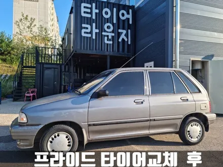 기아 프라이드 한국 스마트플러스 H429 155 70 12 타이어 교체 / 인천 서구