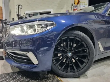 김포휠도색 김포타이어 BMW G30 530i 18인치 휠 도색 콘티넨탈 올웨더 타이어 교체 / 인천 서구