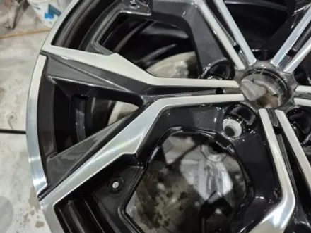 인천 부평 BMW i4 다이아몬드 컷팅 휠 복원 전기차용 타이어 교체 / 인천 서구