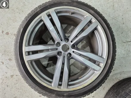BMW휠도색 BMW G12 740Ld 유광 블랙 20인치 휠 도색 / 인천 서구