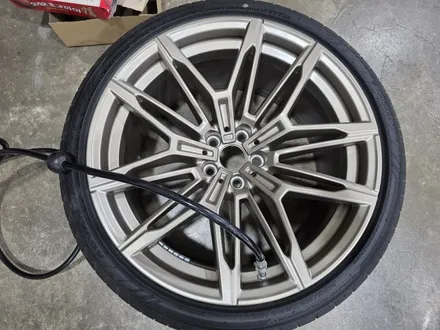 인천휠도색 BMW G87 M2 930M 휠 도색 후기 매트 골드 브론즈 / 인천 서구