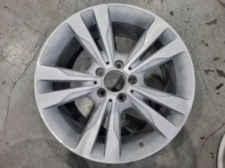 인천휠도색 벤츠 W205 C200 18인치 유광 블랙 휠 도색 비용 / 인천 서구