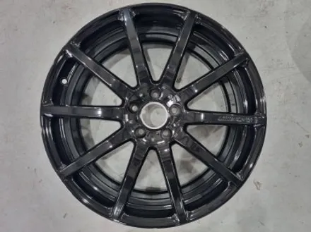 청라휠도색 벤츠 W222 S63 amg 유광 블랙 20인치 순정 휠 도색 / 인천 서구