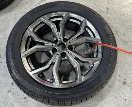 인천휠복원 BMW G01 X3 하이퍼 블랙 휠 복원 245 50 19 타이어 교체 / 인천 서구