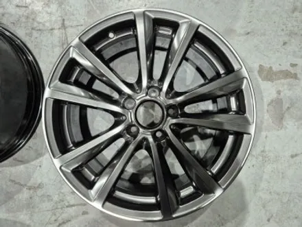 벤츠휠도색 인천 벤츠 C117 CLA 200d 고스트크롬 휠 도색 18인치 콘티넨탈 타이어 교체 / 인천 서구