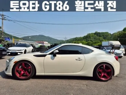 토요타휠도색 인천 김포 토요타 GT 86 어드반 tc4 휠 도색 / 인천 서구