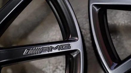 김포휠도색 벤츠 S63 AMG 세미매트블랙 휠 도색 타이어 교체 / 인천 서구