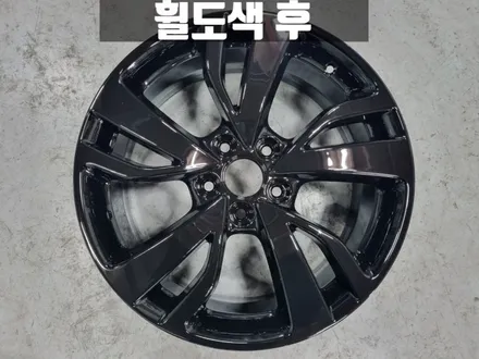 혼다 오딧세이 김포 장기동 유광 블랙 휠 도색 / 인천 서구