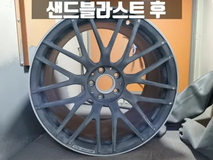 인천 송도휠도색 벤츠 AMG GT S 유광 블랙 20인치 휠 도색 / 인천 서구