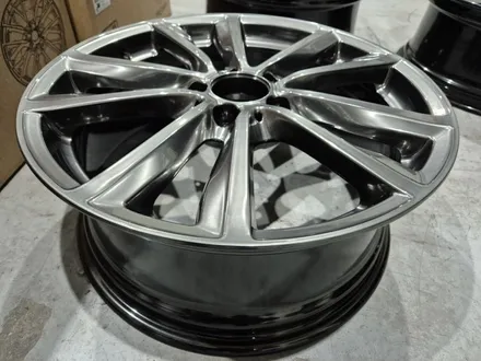 벤츠휠도색 인천 벤츠 C117 CLA 200d 고스트크롬 휠 도색 18인치 콘티넨탈 타이어 교체 / 인천 서구