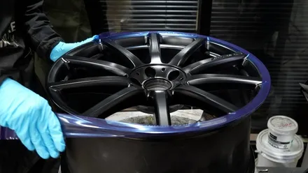김포휠도색 벤츠 S63 AMG 세미매트블랙 휠 도색 타이어 교체 / 인천 서구