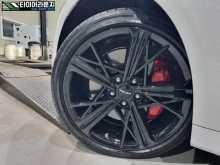청라휠도색 제네시스 G70 유광 블랙 19인치 휠 도색 비용 / 인천 서구