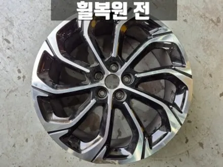 링컨휠복원 인천 연수구 링컨 컨티넨탈 21인치 컷팅 휠 복원 / 인천 서구